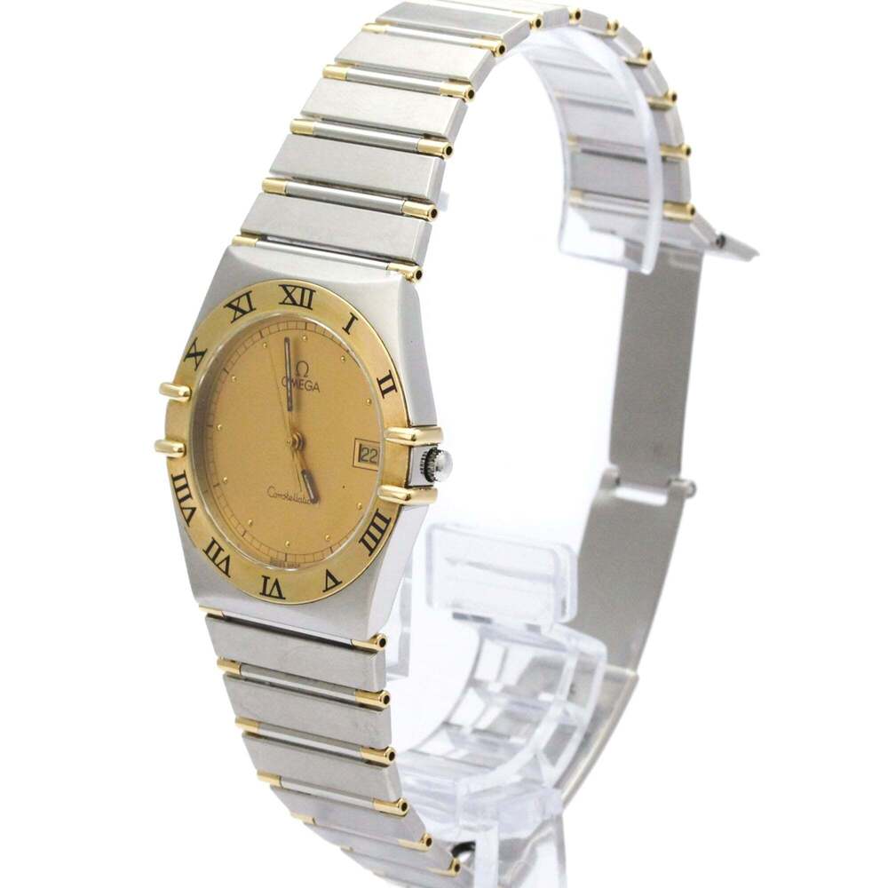 Omega Constellation Quartz Stainless Steel and Yellow Gold 33